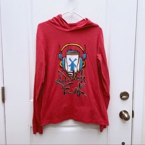 Women’s Dutch Bros “Dutch Funk” long sleeve hoodie size M.